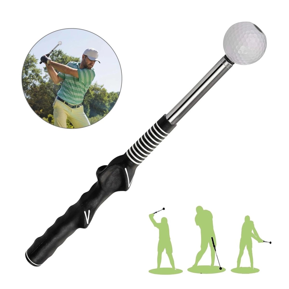 SWINGTICK uitschuifbare golf swing trainer