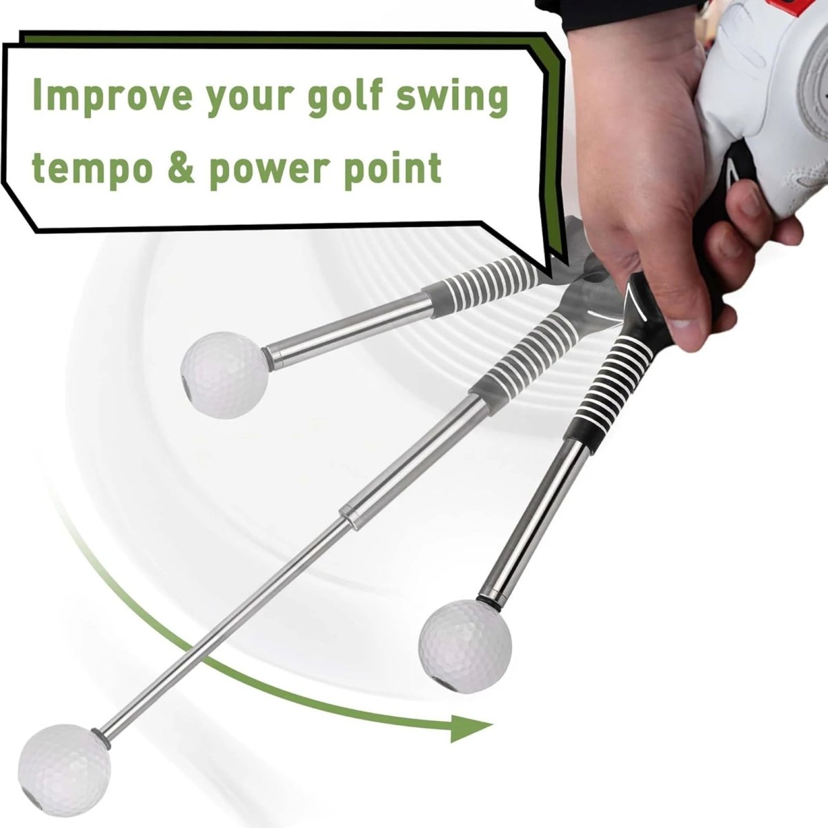 SWINGTICK uitschuifbare golf swing trainer