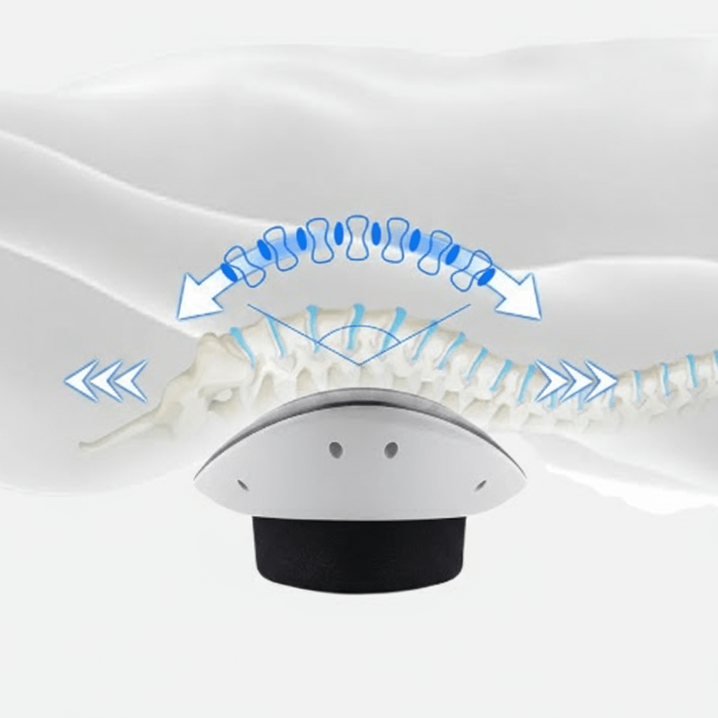 Spinereva warmte- en lichttherapie rugapparaat