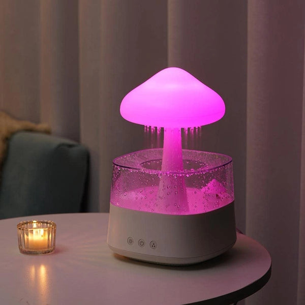 AromaGlow luchtbevochtiger met nachtlamp