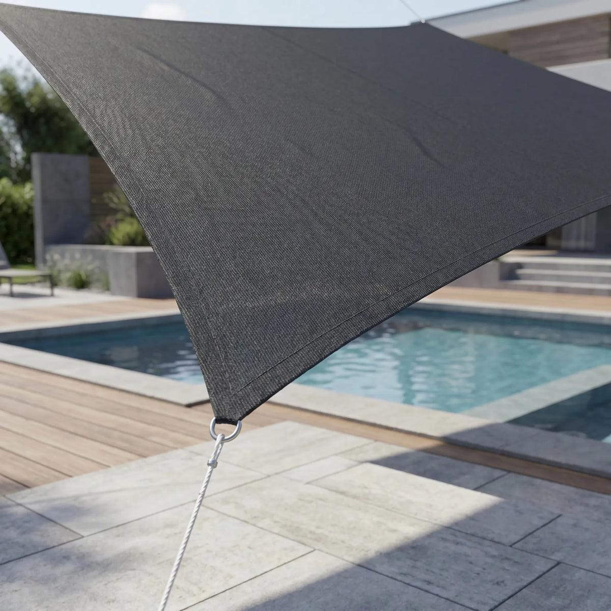 Rechthoekig outdoor schaduwdoek