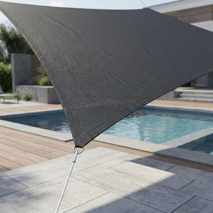 Rechthoekig outdoor schaduwdoek
