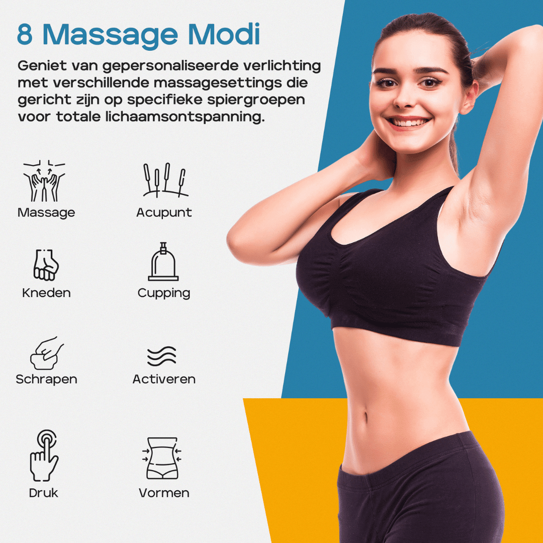 Rejuvii EMS nek- en rugmassageapparaat
