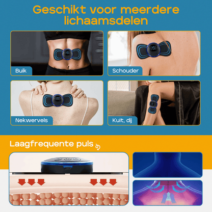 Rejuvii EMS nek- en rugmassageapparaat
