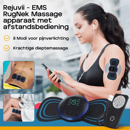 Rejuvii EMS nek- en rugmassageapparaat