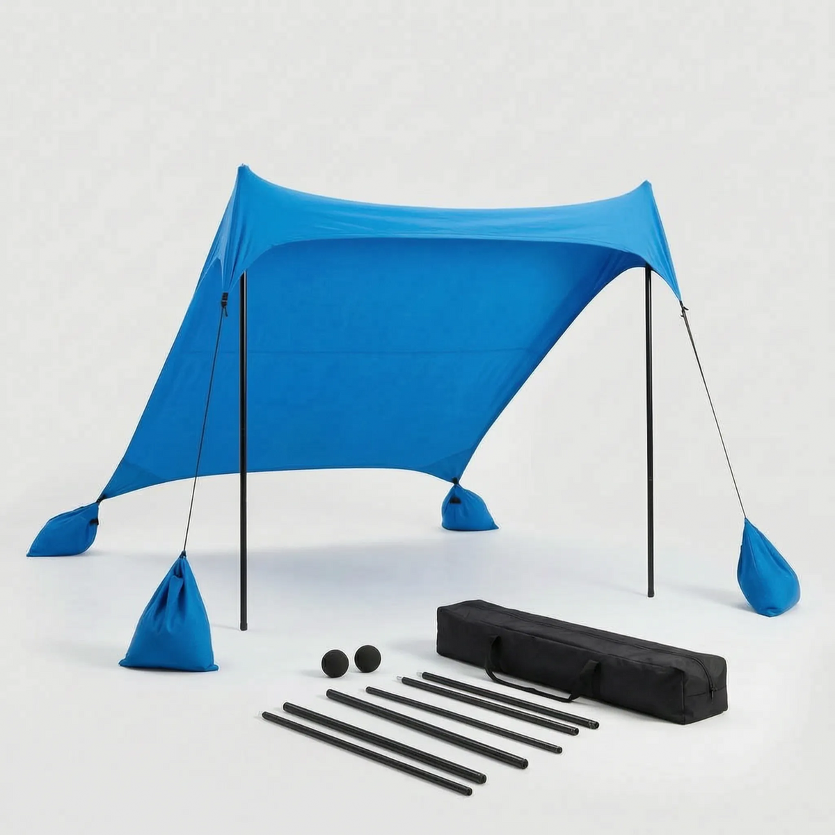 Navando rekbare open strandtent
