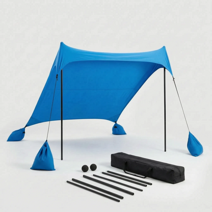 Navando rekbare open strandtent