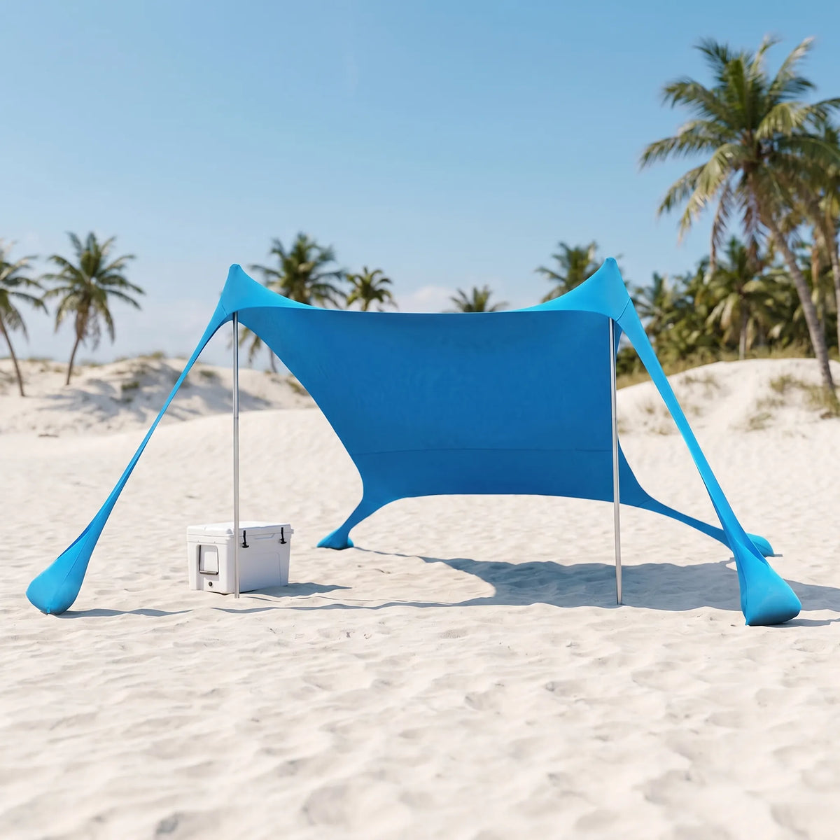Navando rekbare open strandtent
