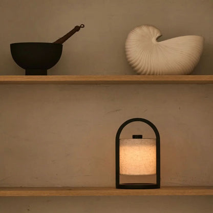 LumiWood draadloze LED tafellamp