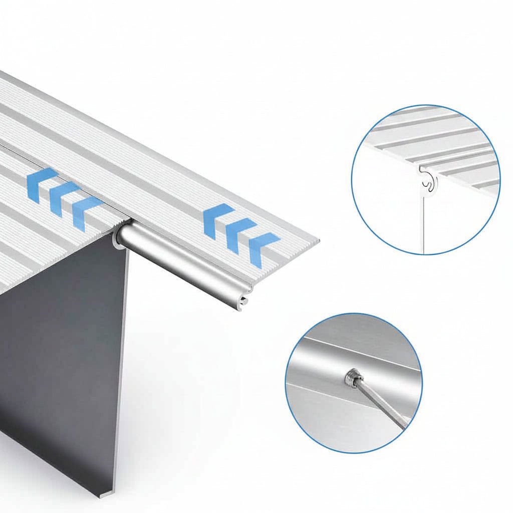 ALUACCESS lichtgewicht aluminium drempelhulp