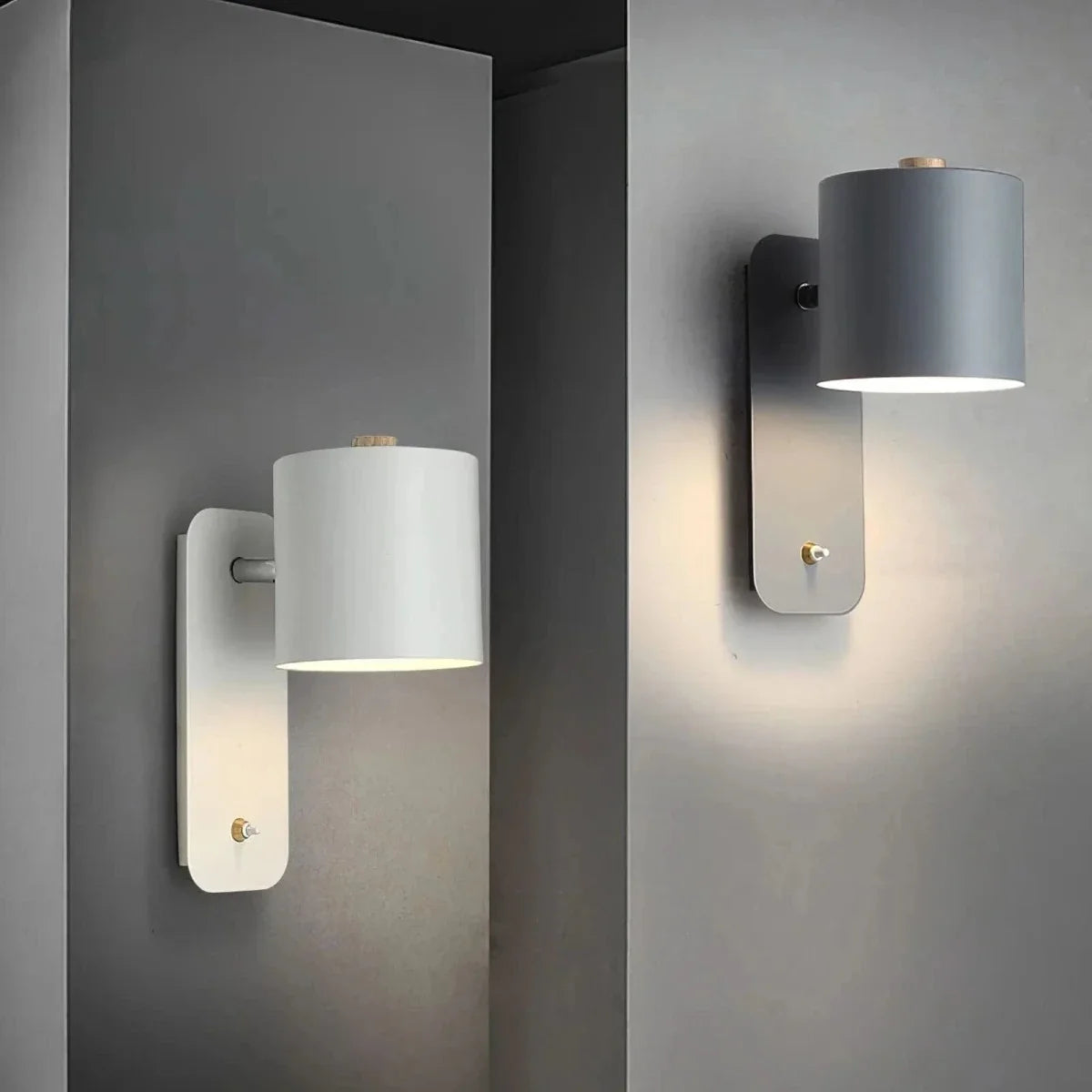 PLUGLUX minimalistische wandlamp met stekker