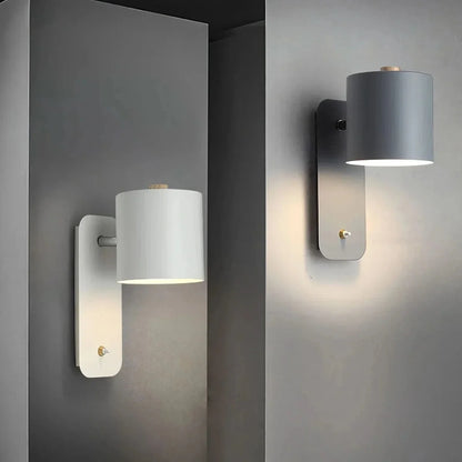 PLUGLUX minimalistische wandlamp met stekker