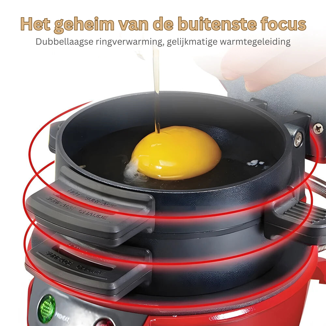 SnackCrafter multifunctionele sandwichmaker