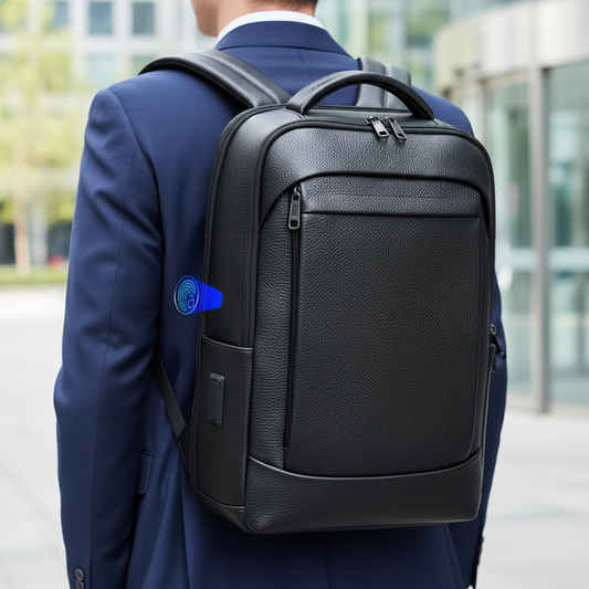 SecurePack biometrische laptop rugzak
