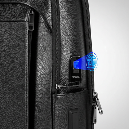 SecurePack biometrische laptop rugzak