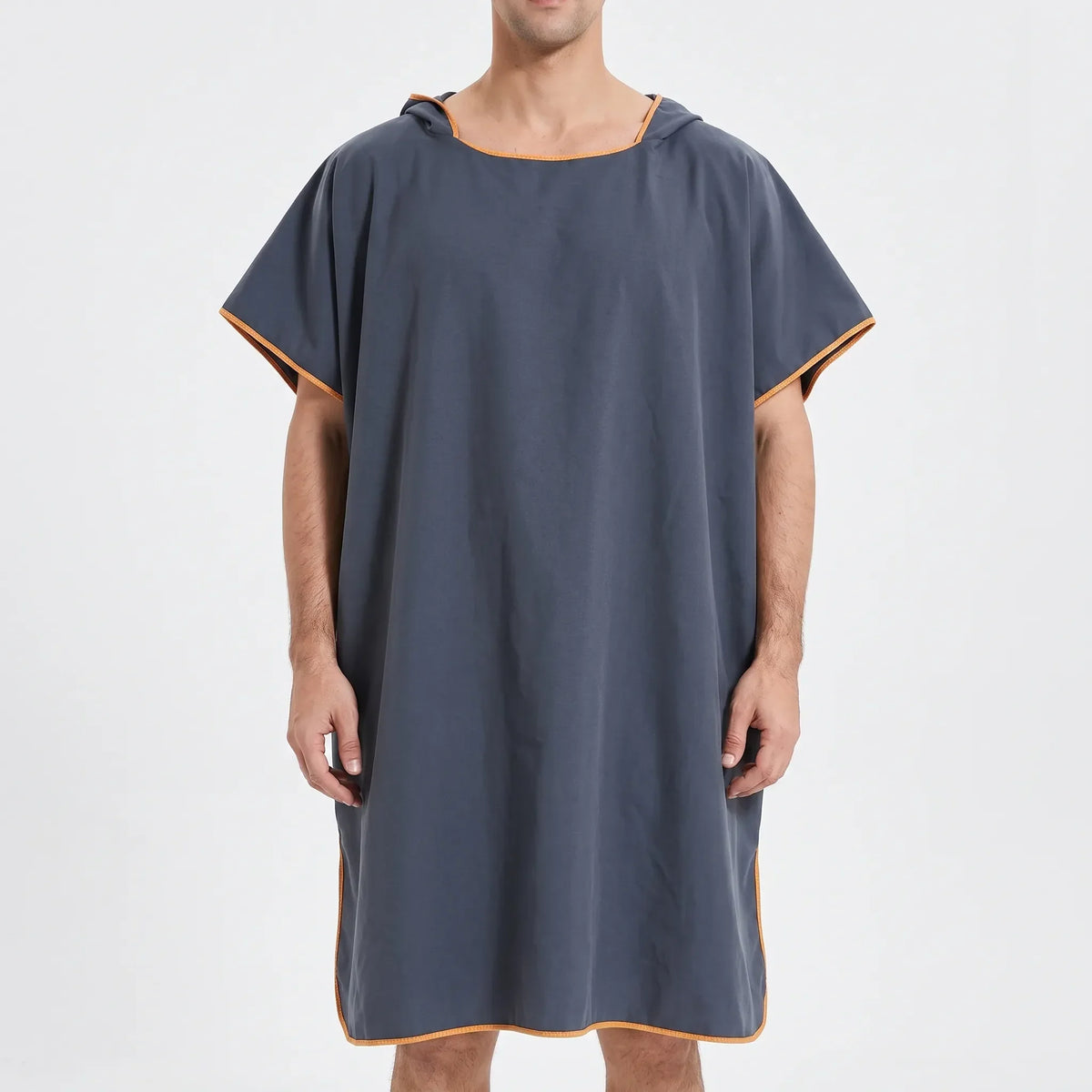 Unisex sneldrogende surfponcho met capuchon