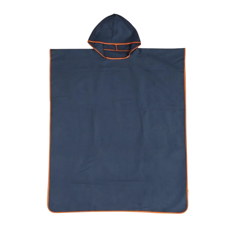 Unisex sneldrogende surfponcho met capuchon