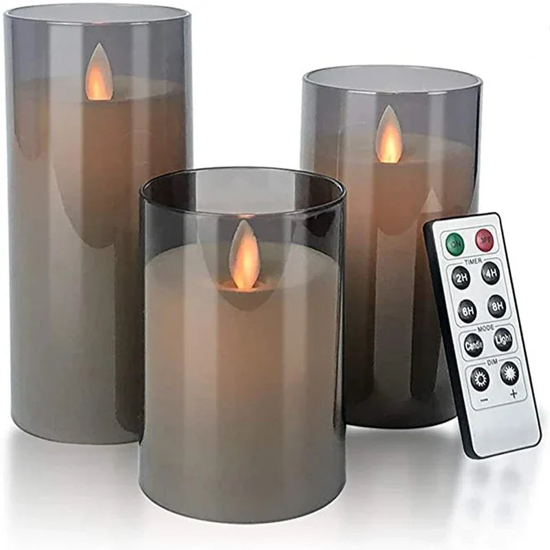 LumiGlow draadloze LED-kaarsenset