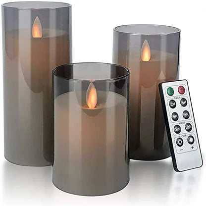 LumiGlow draadloze LED-kaarsenset