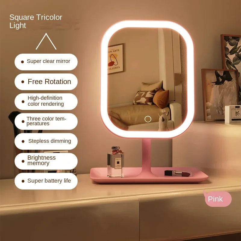 LED Make-upspiegel met Touch-bediening