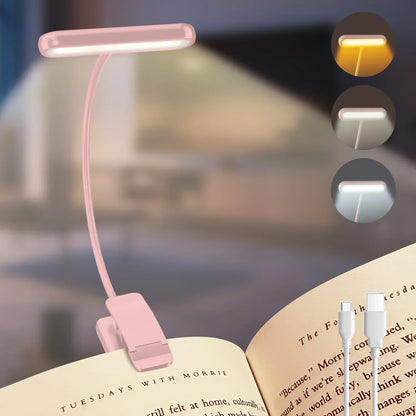 Draagbare LED-leeslamp met Clip