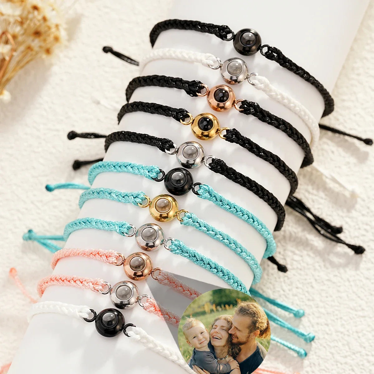 MemoryView verstelbare fotoprojectie armband