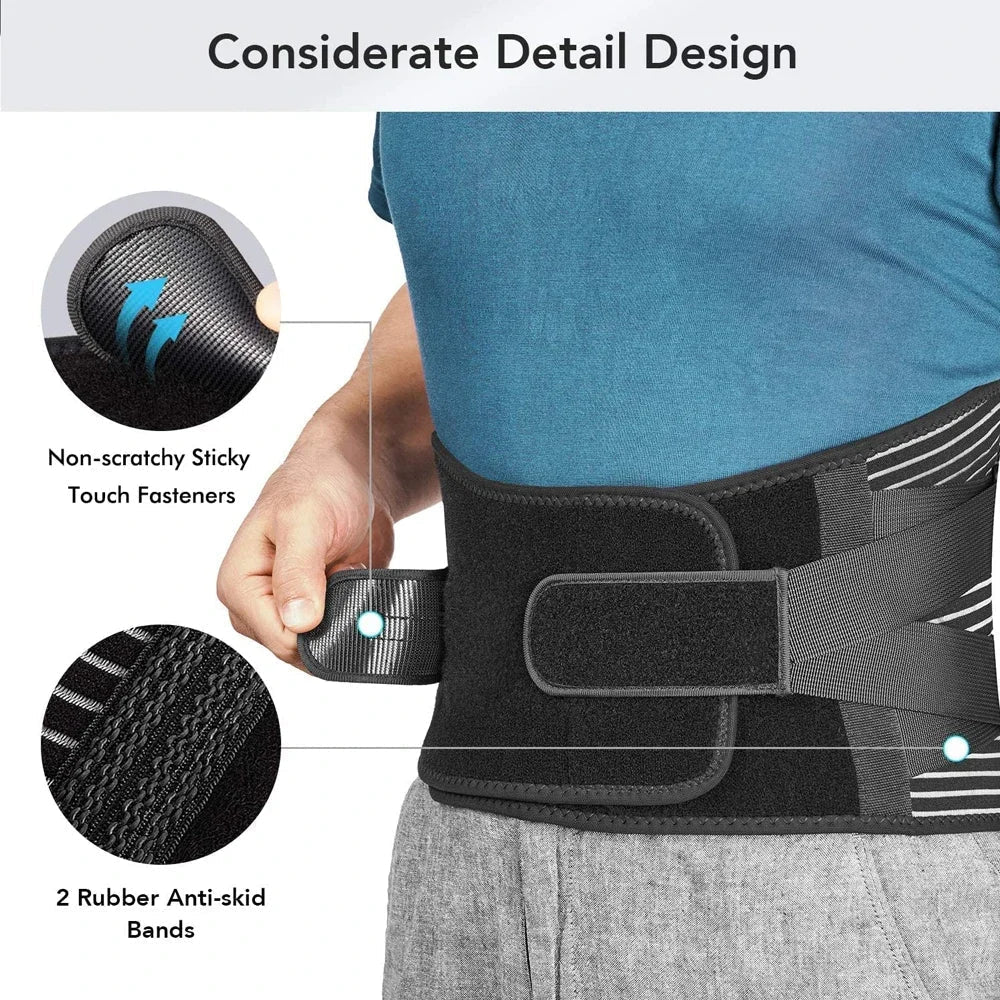 BackAlign comfortabele rugondersteuningsgordel