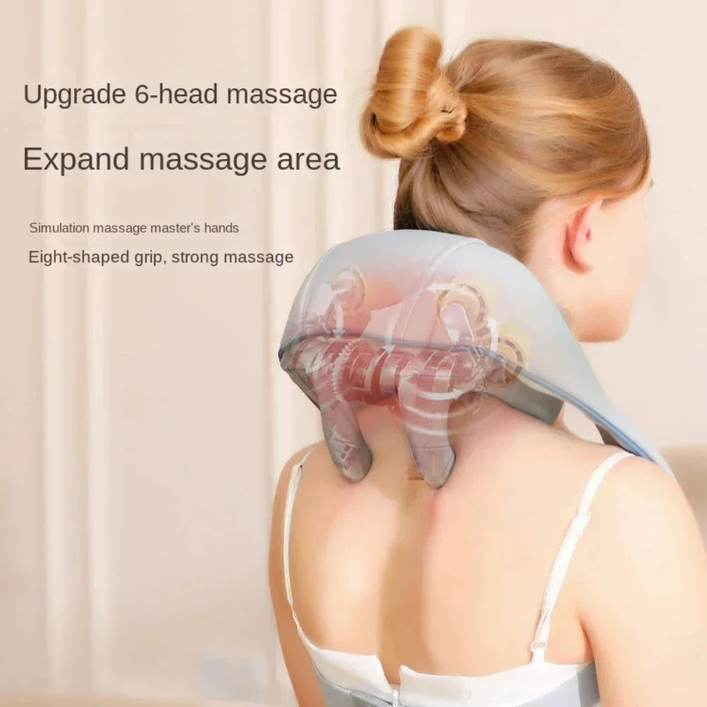 TRAPESHIELD elektrische nek- en trapeziusmassageapparaat