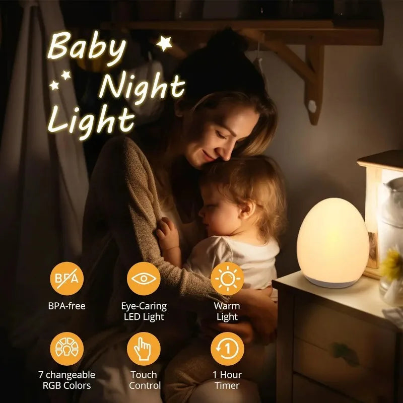 LumiGlow RGB nachtlampje voor kinderen