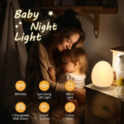 LumiGlow RGB nachtlampje voor kinderen