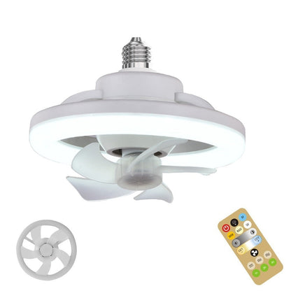 Plafondventilatorlamp met Zwenkkop en Afstandsbediening