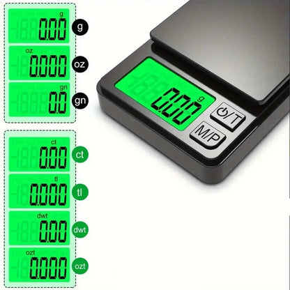 Digitale precisieweegschaal compact