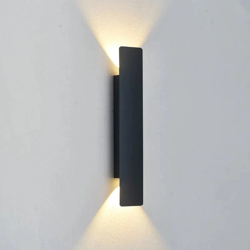 OUTGLOW waterdichte aluminium led-wandlamp