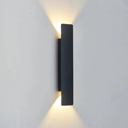 OUTGLOW waterdichte aluminium led-wandlamp