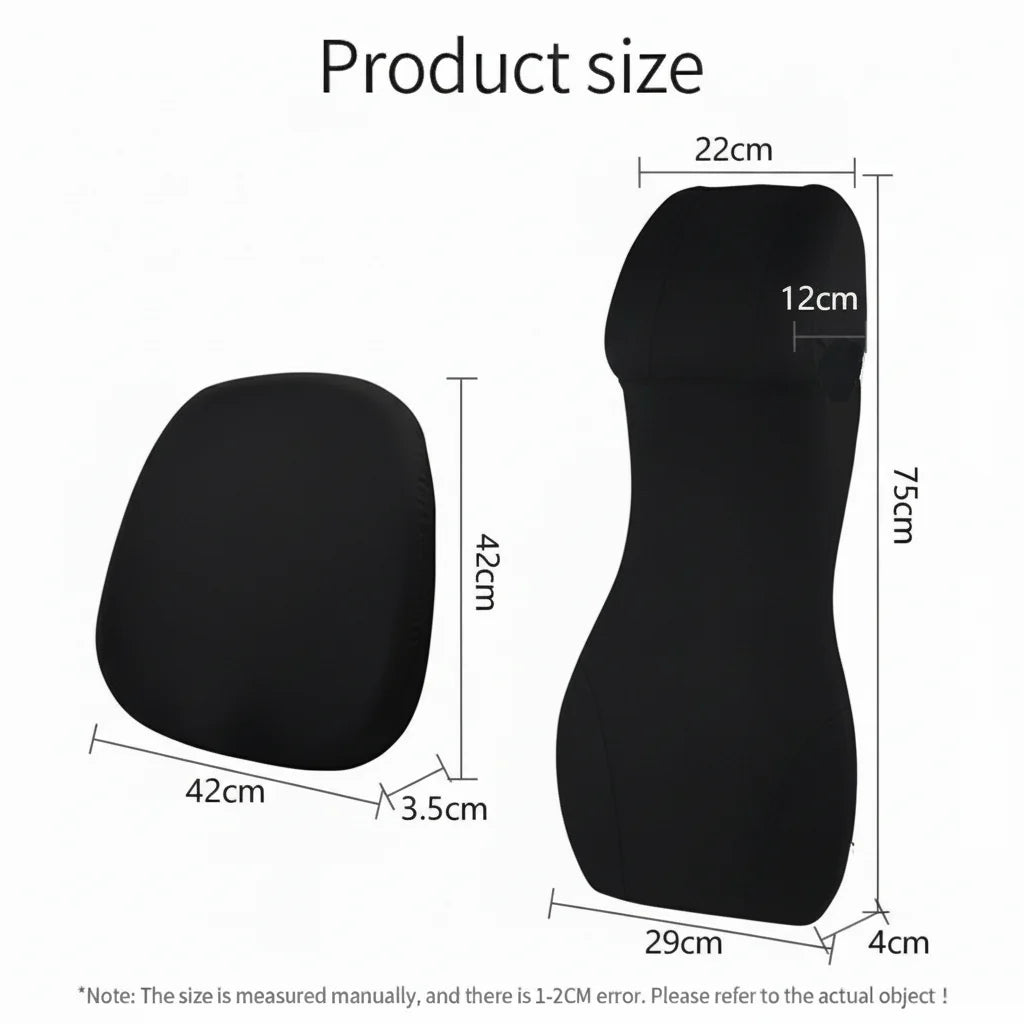 ERGOCARVE ergonomische auto nek- en lendensteun