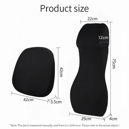 ERGOCARVE ergonomische auto nek- en lendensteun