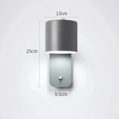 PLUGLUX minimalistische wandlamp met stekker