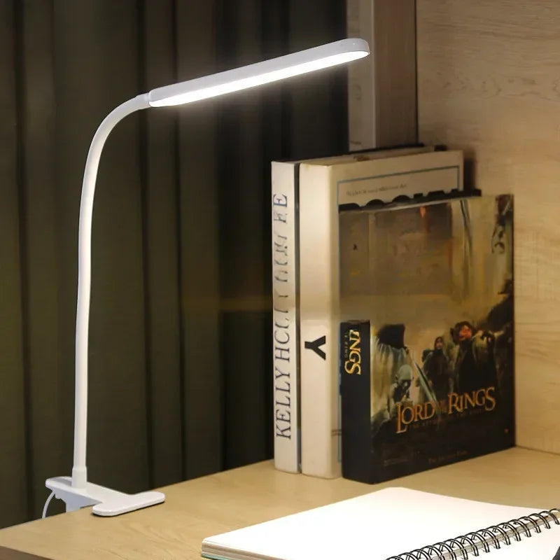 Flexibele LED-klemlamp met USB