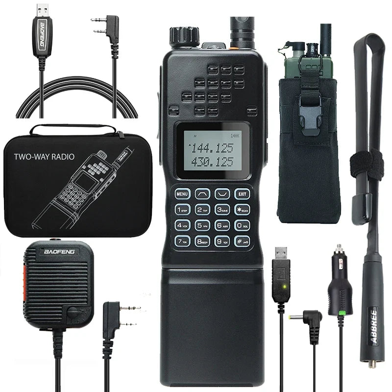 CommGuard dual-band walkie talkie