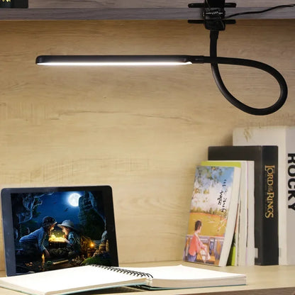 Flexibele LED-klemlamp met USB