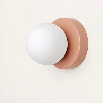 Lumio Scandinavische wandlamp met glazen kap