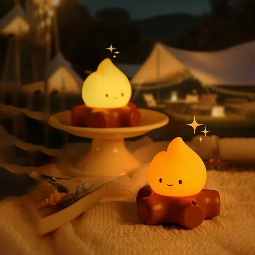 COZYCAMP LED-tafellamp met kampvuureffect