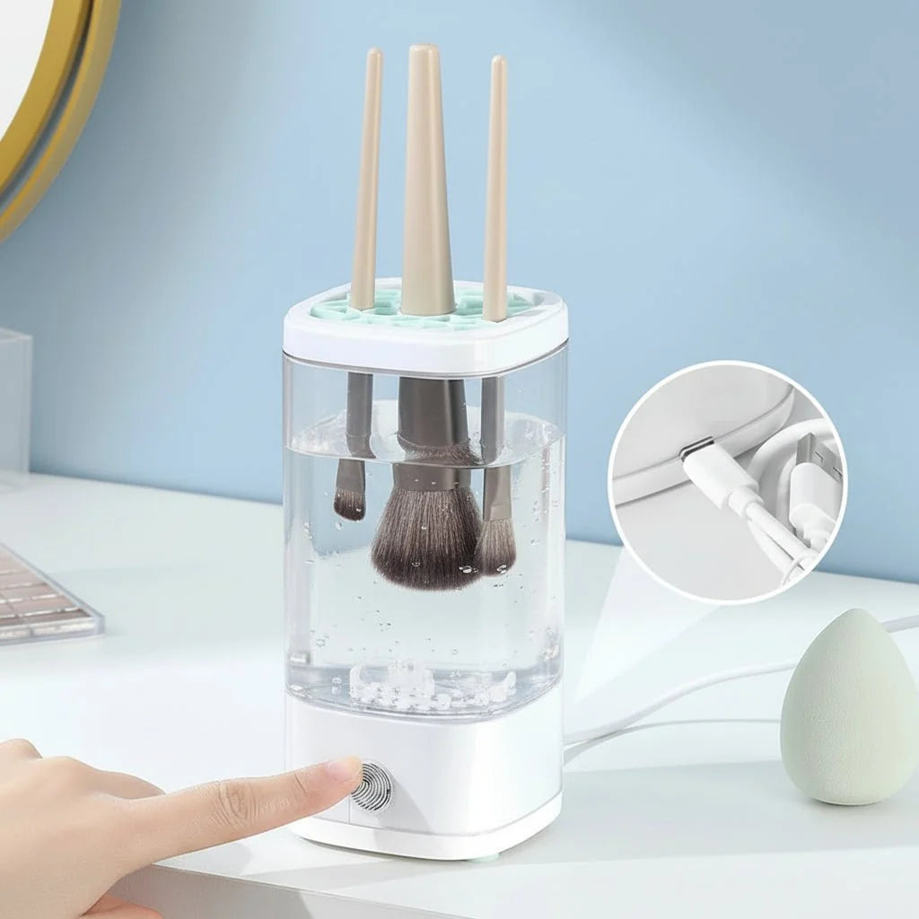 BeautySpin automatische make-up kwastenreiniger