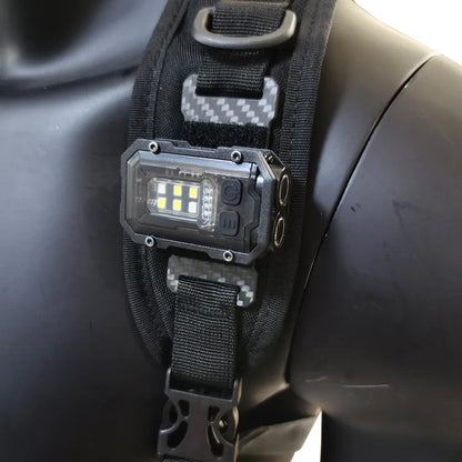 LumiTac Mini Oplaadbare Tactische Zaklamp