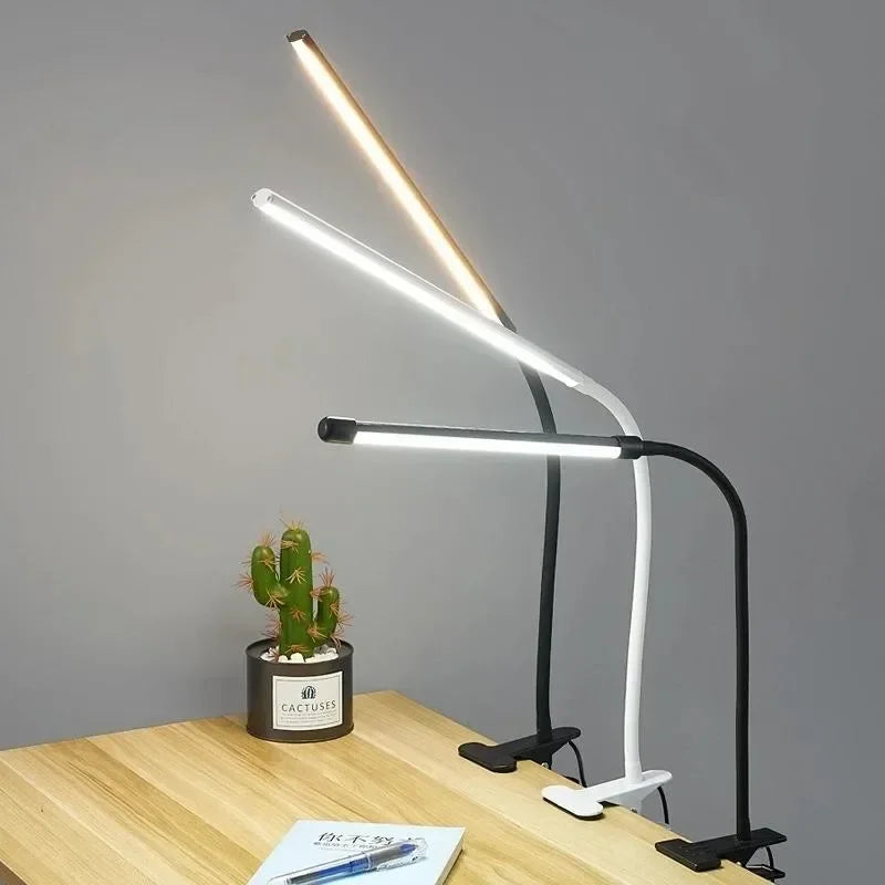 Flexibele LED-klemlamp met USB