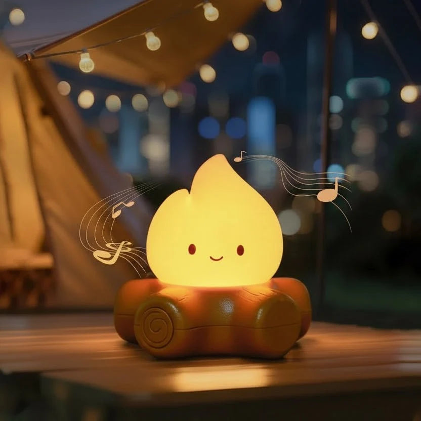 COZYCAMP LED-tafellamp met kampvuureffect