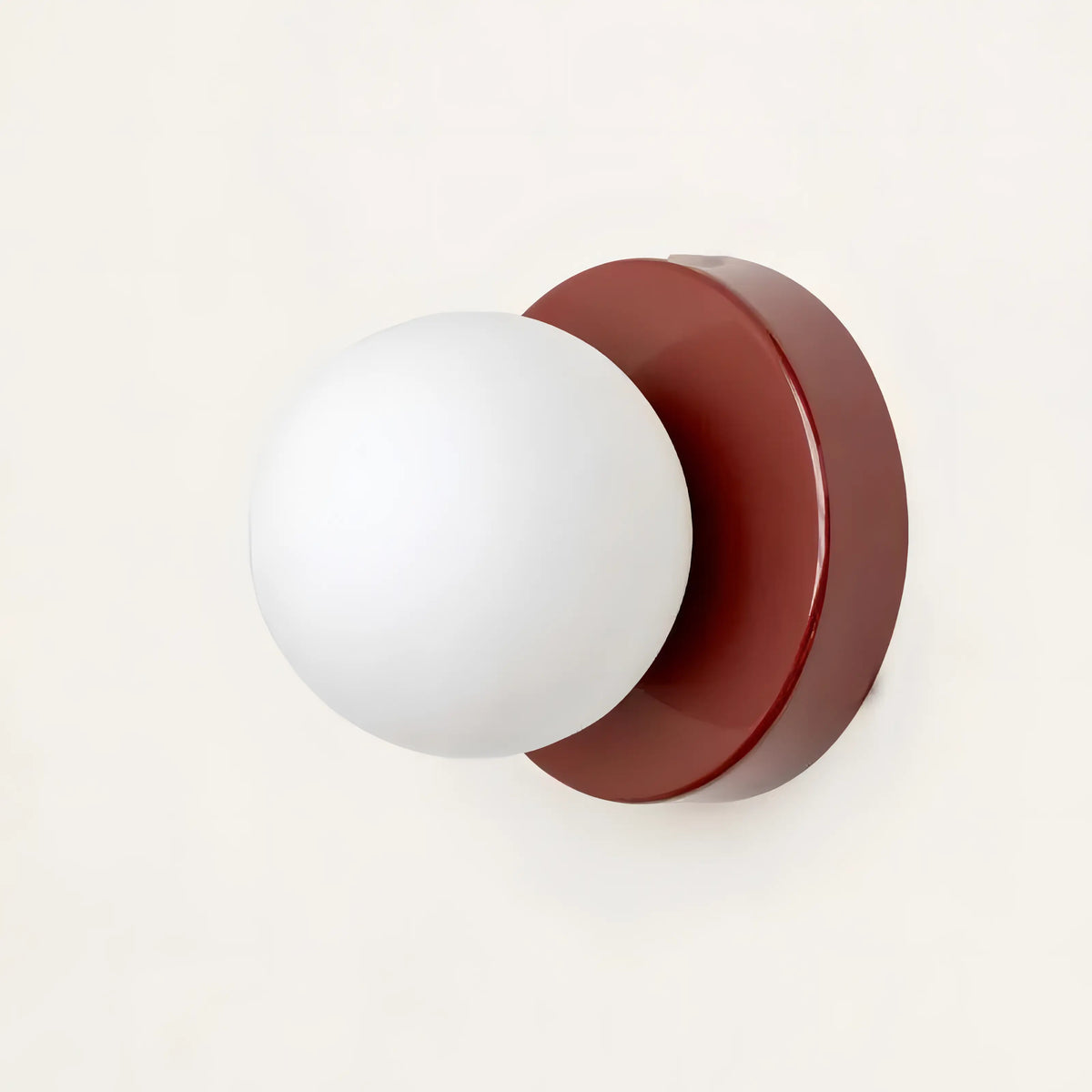 Lumio Scandinavische wandlamp met glazen kap