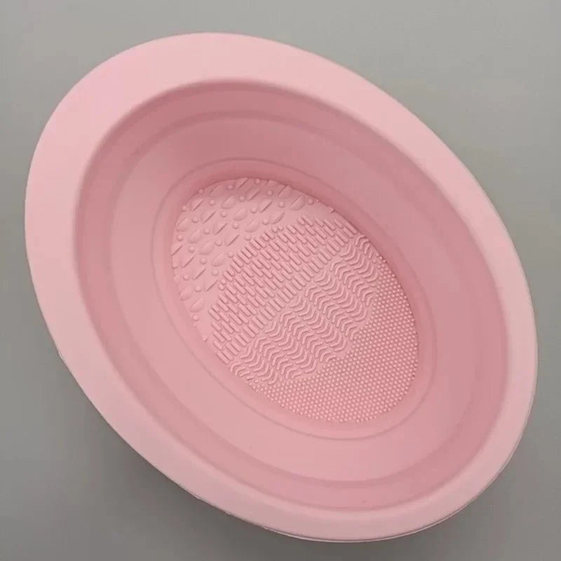 SiliClean opvouwbare siliconen make-up kwastenreiniger