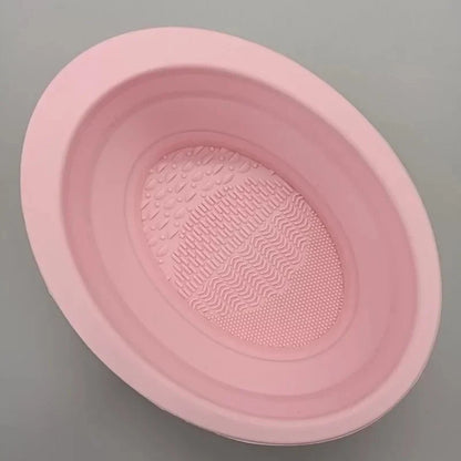 SiliClean opvouwbare siliconen make-up kwastenreiniger