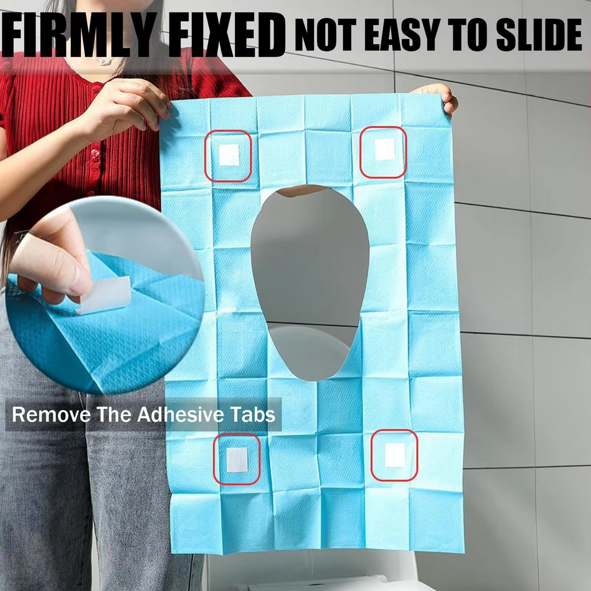 LooShield™ wegwerp toiletbrilbeschermer